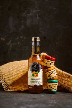Kit Licor de jambu com copo marajoara