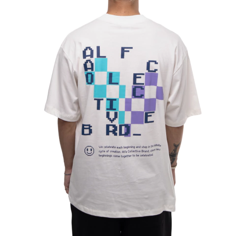 Camiseta Alfa Oversized Fragment Off White