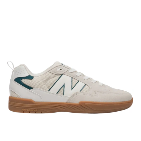 Tênis New Balance Numeric 808 Tiago Lemos - Bege Claro / Verde Escuro