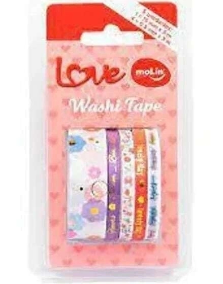 Washi tape molin love 1 flores