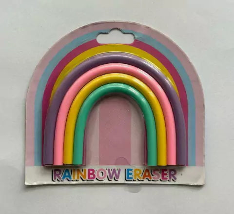 Borracha de arco-íris charme (unidade)