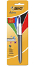 Caneta bic 4 cores metallic