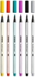 Caneta stabilo brush pen 68 com 6 - comprar online