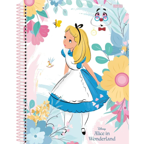 Caderno 10 matérias sd alice no país das maravilhas