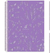 Caderneta sd lavender 80fls espiral
