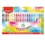 Canetinha hidrográfica mini cute maped 24 cores