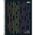 Caderno tilibra colegial neon kori 01 matéria