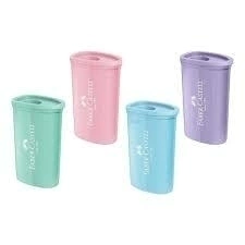 Apontador faber castell triangular pastel since