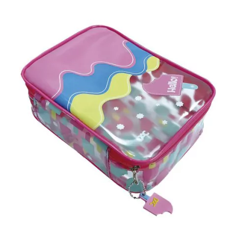 Estojo dac baú grande hello