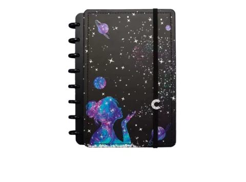Caderno inteligente by gocase poeira das estrelas A5