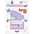 Grampeador tilibra borboleta 12 folhas c/grampos