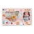 Fita decorativa c/ 5 fita 15mmx2 e 9 folhas de adesivos - coelho