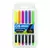 Marcador brush cis aquarelável kit c/06 cores - loja online