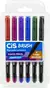 Marcador brush cis aquarelável kit c/06 cores na internet