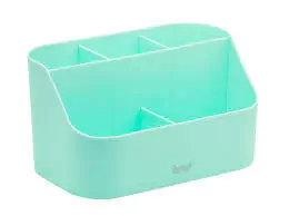 Organizador brw c/ 5 divisórias - rosa