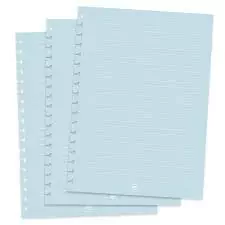 Refil dac para caderno smart universitario pautado azul c/48 folhas