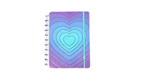 Caderno inteligente silver love médio