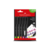 Kit caneta faber castell supersoft neon c/5