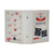 Álbum de fotos 10x15 com design romântico, apresentando ilustrações de corações e fotos polaroid, ideal para guardar memórias especiais.