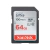 Cartão de Memória SD Sandisk 64GB Ultra 100 MB Classe 10 + Leitor 15 em 1 - comprar online