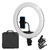 Ring Light Grande Iluminador LED 44cm + Suporte de Celular - LR-650