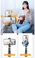Tripé e Bastão de Selfie Retrátil com Obturador Bluetooth sem fio