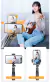 Tripé e Bastão de Selfie Retrátil com Obturador Bluetooth sem fio