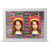 Porta retrato 30x40 p/ 2 Fotos 13x18cm Lantejoula Médio - Colorido