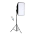 Kit Softbox 50x70 Iluminação para Estúdio 150w com Tripé - 220v