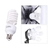 Kit com 4 lâmpadas de luz fria contínua de 45W, ideal para estúdios e iluminação de qualidade.