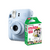 Câmera Instantânea Instax Mini 12 Azul Claro com Filme de 10 poses