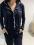 Pijama Americano longo em viscolycra - Preto - Miss Angeli