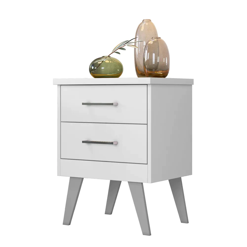 Mesa de Cabeceira Thor 2 Gavetas Rud Rack