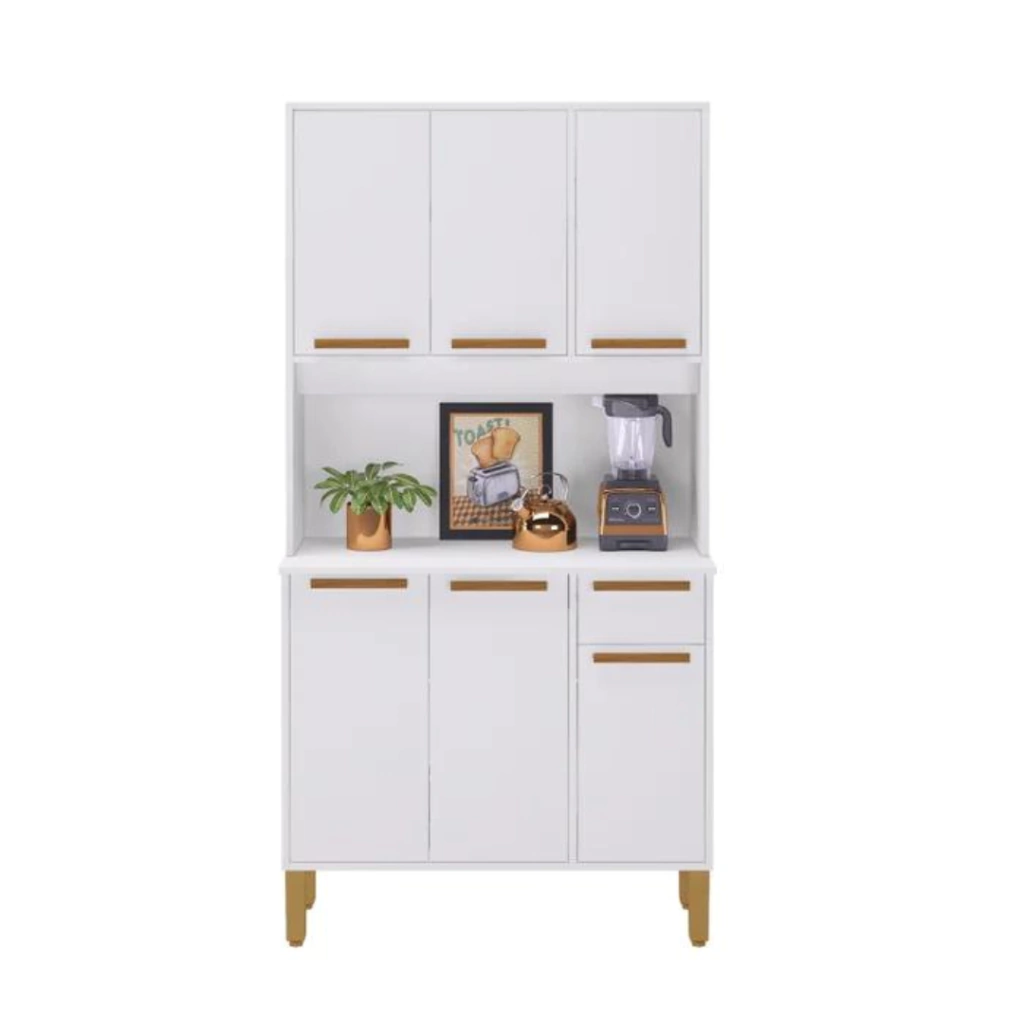 Kit 0,90 Lagos 6 Portas e 1 Gavetas - Indekes