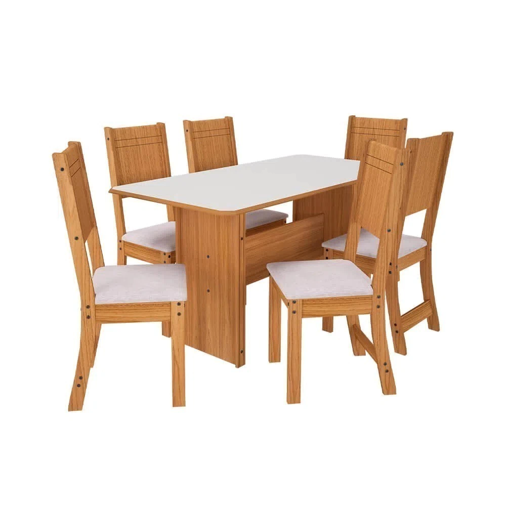 Mesa Évora c/ 6 cad - Indekes