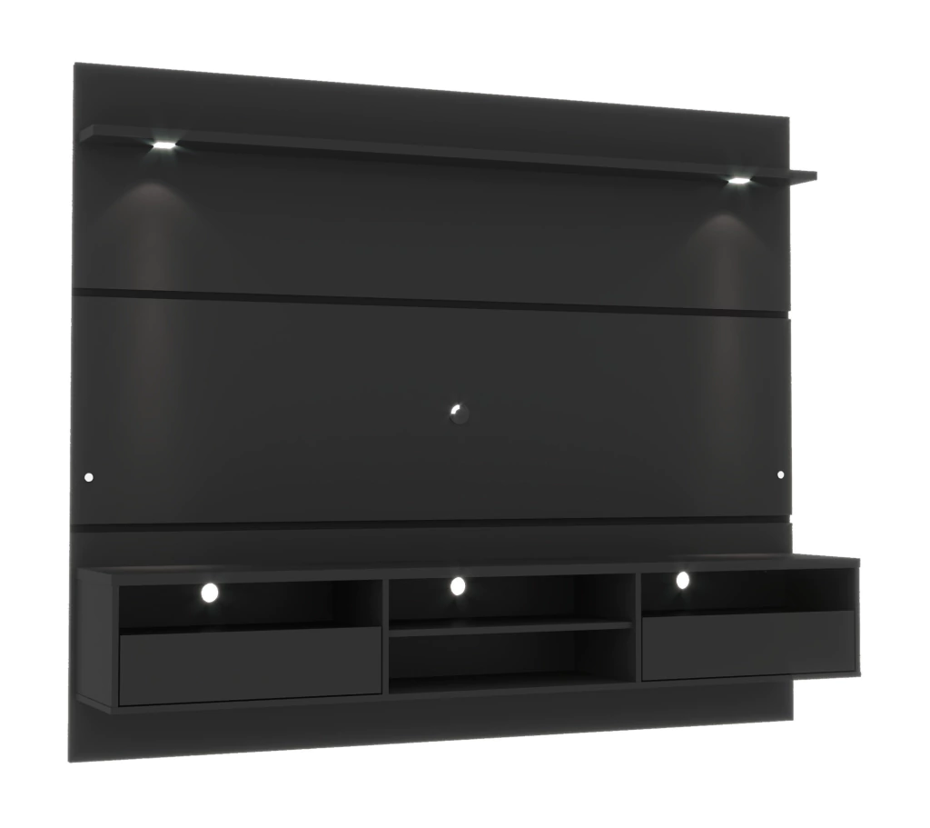 Home Suspenso Angra Para Tv até 60" com Led Mirarack