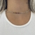 Choker Folheada Riviera Sofia Dourado CK162