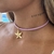 Choker Maresias Estrela do Mar Lilás CK191 - comprar online