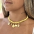 Choker Maresias Sereia Amarelo CK198 - comprar online