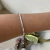 Bracelete Lana Prata BRA16