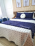 Coordenado King Petit Poá Azul 08 peças - comprar online