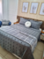 Coordenado Queen Pompom Cinza 08 peças - comprar online