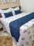 Coordenado Borboletas Azuis Casal 11 peças - comprar online
