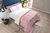 Coberdrom Petit Poá King 01 peça - Poá Rosa