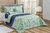 Cobre leito Naturale Queen Flower