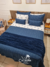 Kit Coordenado King Lily Azul - 12 peças - comprar online