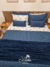 Imagem do Kit Coordenado Queen Lily Azul - 12 peças
