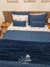 Imagem do Kit Coordenado King Lily Azul - 12 peças