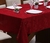 Toalha de Mesa 6 lugares Vermelha - comprar online