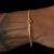 PULSEIRA CORDÃO BAIANO 1MM - BANHADA A OURO 18K - comprar online